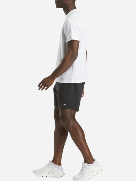 Koszulka męska bawełniana Reebok Chad Big Logo Crew Neck Ss 100240898 L Biała (1200175464471) - obraz 3