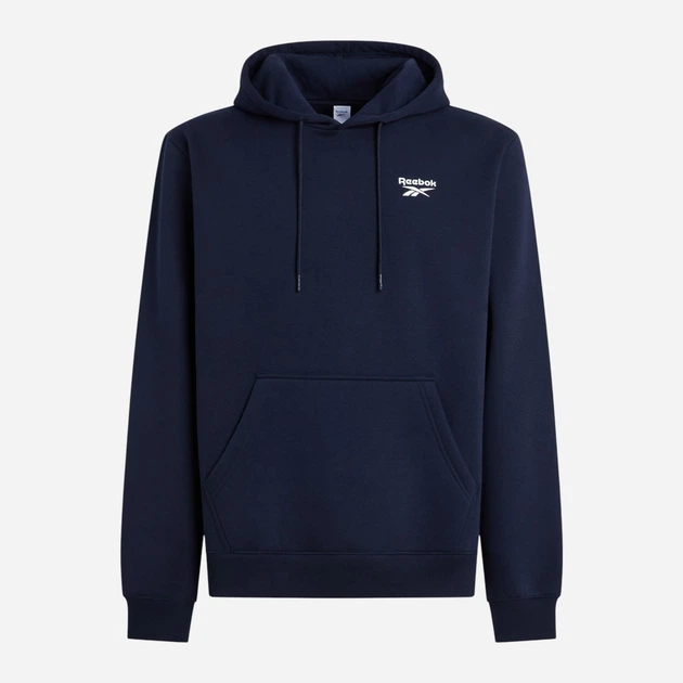 Худі чоловіче Reebok Noah Small Logo Hoody 100240568 L Темно-синє (1200175334293) - зображення 1