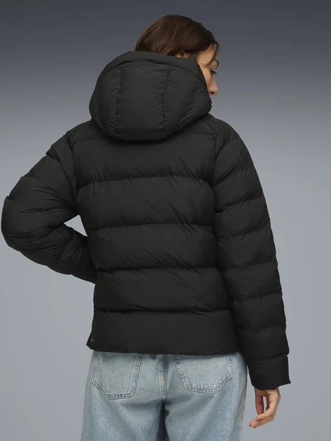 Куртка демісезонна з капюшоном жіноча Puma Mono Hooded Jacket 68838501 M Чорна (4069157604635) - зображення 2