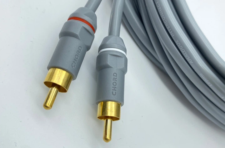 Аудіокабель 2RCA-2RCA CHORD Leyline 0.5 м сірий - изображение 3