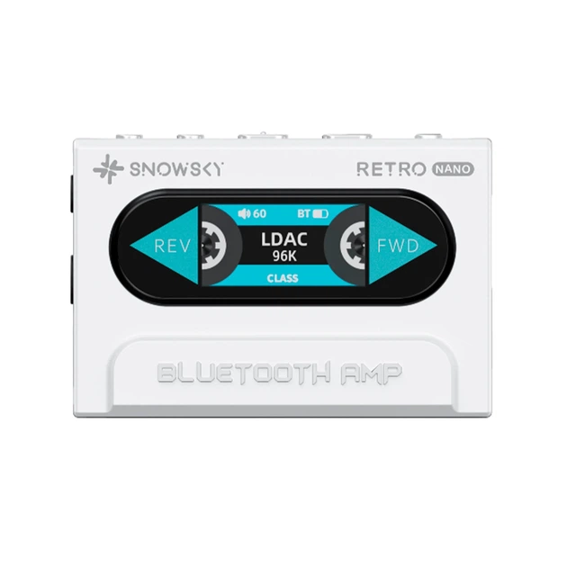 Bluetooth ЦАП із підсилювачем для навушників FiiO Snowsky Retro Nano White - зображення 2