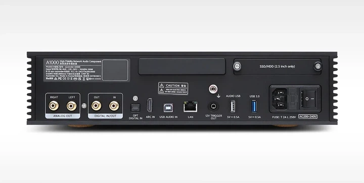 Мережевий аудіоплеєр Aurender A1000 Black з ЦАП AKM 4490REQ та HDMI ARC - Фото 2 Мережевий аудіоплеєр Aurender A1000 Black з ЦАП AKM 4490REQ та HDMI ARC - изображение 2
