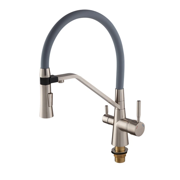 Змішувач для кухні Mixxus Premium Magnet 021 SS COLOR REFL.GREY (MI6976) - зображення 4