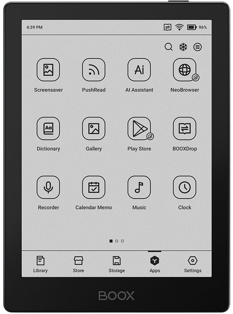 E-book Boox Go 6 Black (6949710309819) - obraz 2