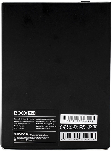E-book Boox Go 6 Black (6949710309819) - obraz 15