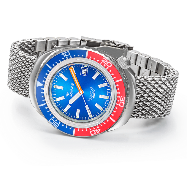 Часы наручные Squale 2002.SS.BLR.BL.ME22 - изображение 3