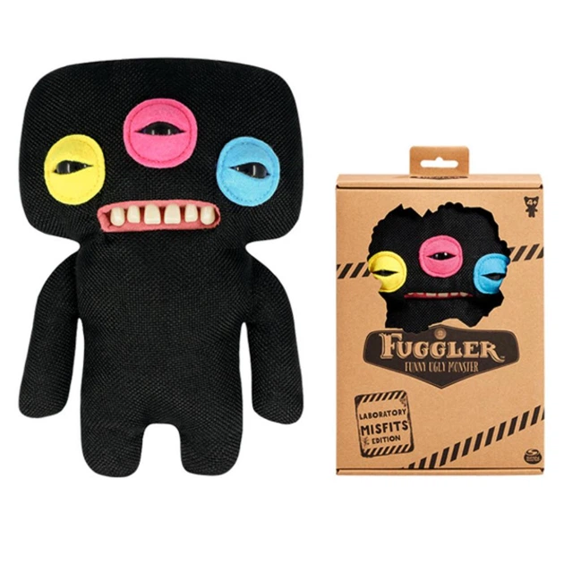 Игрушка мягкая большая для детей Fuggler Annoyed Alien 25см