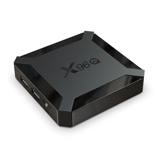 Смарт ТВ-приставка Android Smart TV тюнер для телевизора цифровой медиаплеер Allwinner X96Q TV BOX |H313, 1GB RAM, 8GB ROM, Android 10.0, пульт ДУ| Черный - изображение 6