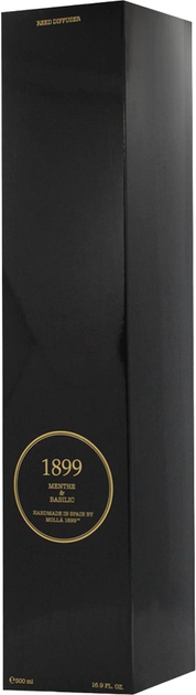 Аромадифузор Cereria Molla Gold Edition Premium Reed Menthe & Basilic 500 мл (8424405077818) - зображення 3