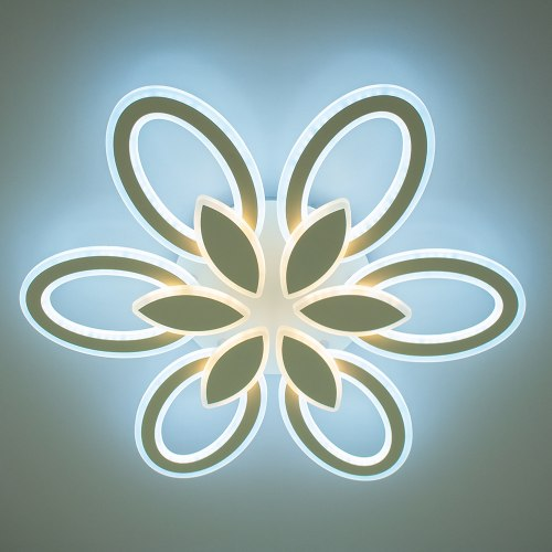 Світильник стельовий світлодіодний LUMINARIA AURORA DOUBLE 120W 6F 620/80 WHITE IP20 з пультом ДК 620х80 мм - Фото 4 Світильник стельовий світлодіодний LUMINARIA AURORA DOUBLE 120W 6F 620/80 WHITE IP20 з пультом ДК 620х80 мм - зображення 4