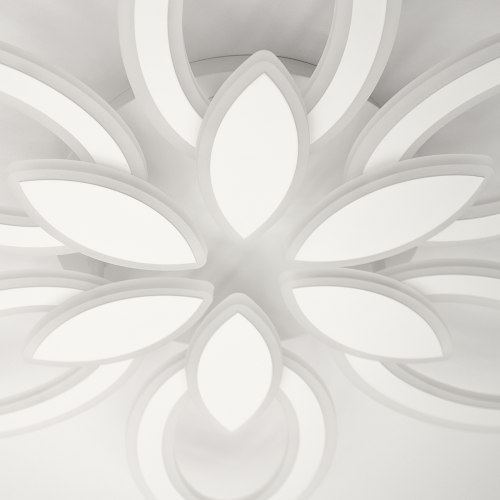 Світильник стельовий світлодіодний LUMINARIA AURORA DOUBLE 120W 6F 620/80 WHITE IP20 з пультом ДК 620х80 мм - Фото 7 Світильник стельовий світлодіодний LUMINARIA AURORA DOUBLE 120W 6F 620/80 WHITE IP20 з пультом ДК 620х80 мм - зображення 7