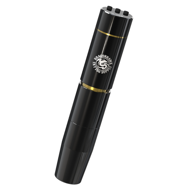 Машинка Dragonhawk Tattoo Pen WQP-208 чорна - Фото 1 Машинка Dragonhawk Tattoo Pen WQP-208 чорна - изображение 1