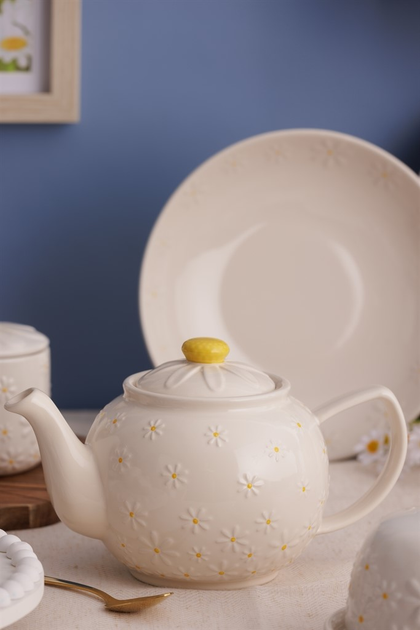 Чайник для заварювання Price & Kensington Daisy білий 1.1 л (5010853289090) - зображення 12