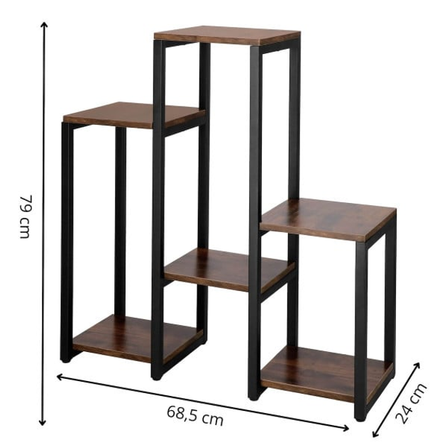 Підставка для квітів Springos металева 68.5 x 24 x 79 см (5907719491080) - зображення 2