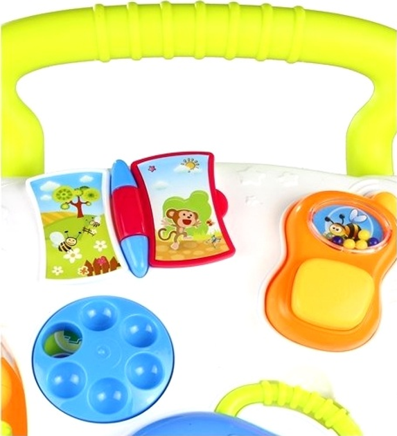 Дитячий ходунок LEAN Toys 3в1 з телефоном, піаніно і малюванням 2222 (5904204759755) - зображення 7