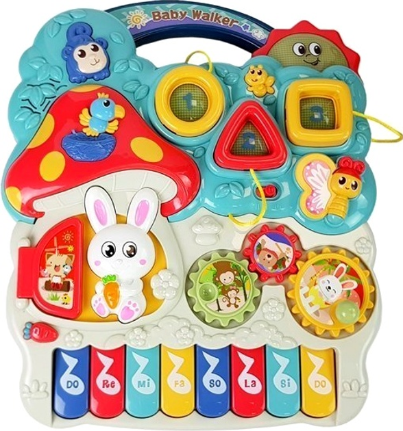 Ходунки-толкатель LEAN Toys Тварини 8474 (5903802458633) - зображення 5