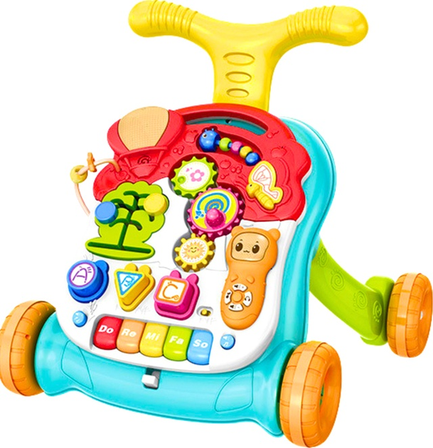 Chodzik-pchacz LEAN Toys 2w1 20098 (5905991022909) - obraz 3