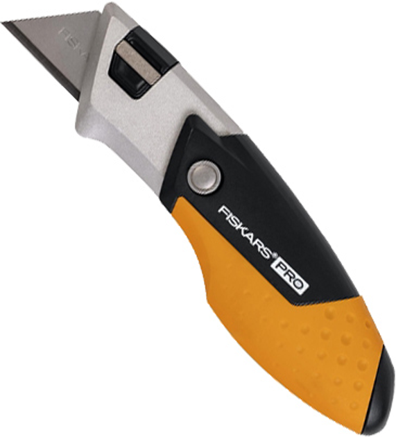 Kompaktowy, składany nóż uniwersalny Fiskars Pro CarbonMax (1062939) - obraz 1