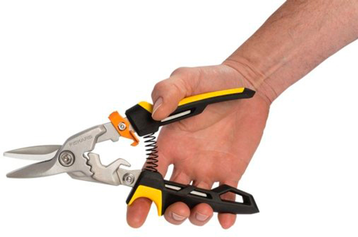 Nożyce do metalu Fiskars Pro PowerGear proste (1027207) - obraz 4