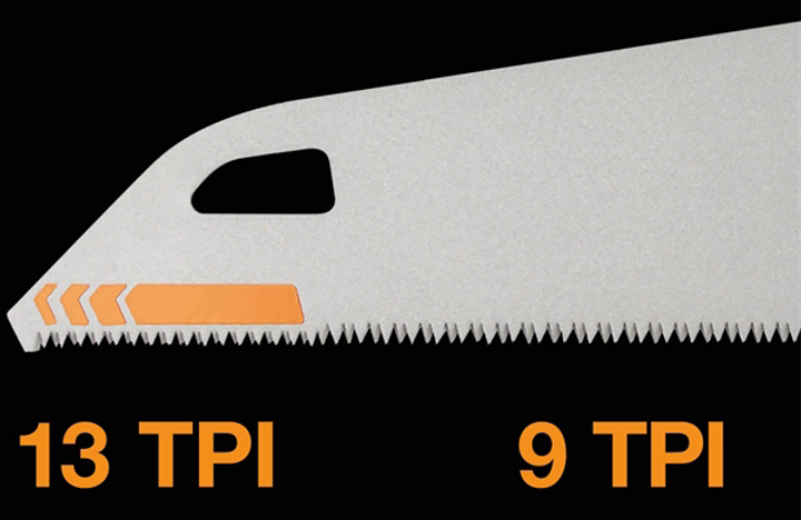 Piła ręczna Fiskars PowerTooth 380 mm 9 TPI (1062930) - obraz 4