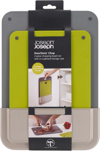 Zestaw desek do krojenia Joseph Joseph Doorstore plastikowy 2 szt (5028420601497) - obraz 2