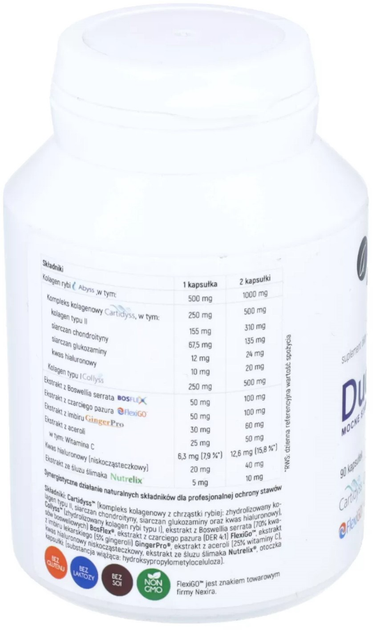 Suplement diety Aliness DuoFlexin 90 kapsułek (5903242581441) - obraz 2