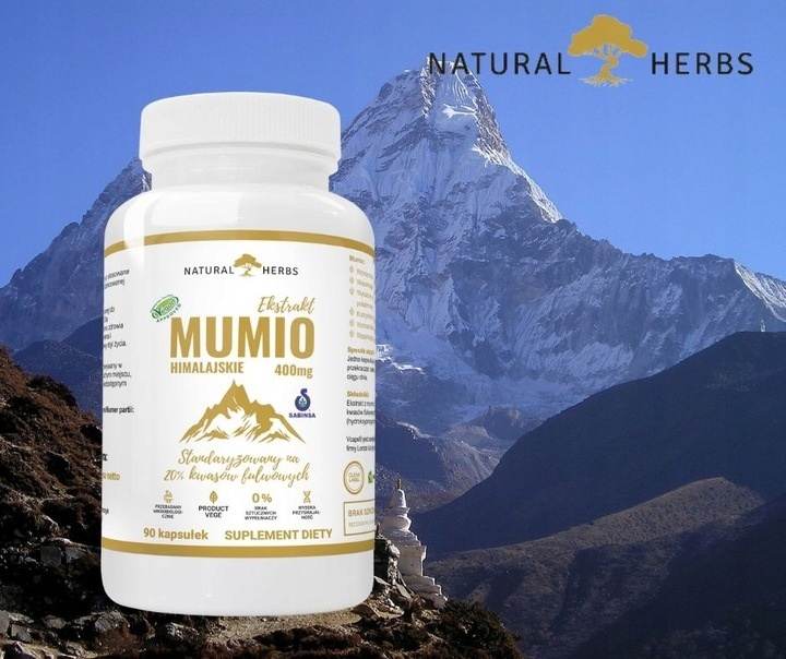 Suplement diety Alto Pharma Mumio Himalajskie Extract 400 mg 90 kapsułek (5905370180206) - obraz 2