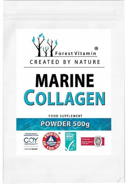 Suplement diety Forest Vitamin Marine Collagen 500 g (5904890310575) - obraz 1