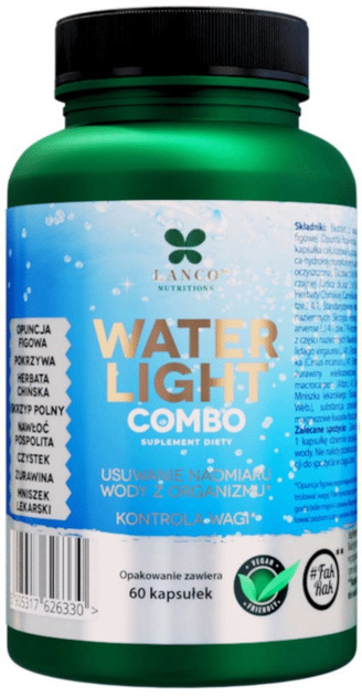Suplement diety Lanco Nutritions Water Light Combo 60 kapsułek (5905317626330) - obraz 1