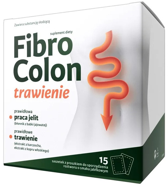 Харчова добавка Natur Produkt Pharma FibroColon травлення 15 пакетиків (5906204022907) - зображення 1