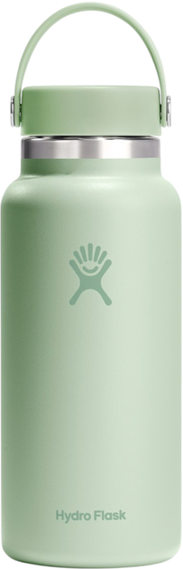 Butelka termiczna Hydro Flask Wide Mouth Flex Cap Aloe 946 ml (810096859259) - obraz 1