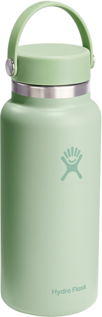 Butelka termiczna Hydro Flask Wide Mouth Flex Cap Aloe 946 ml (810096859259) - obraz 2