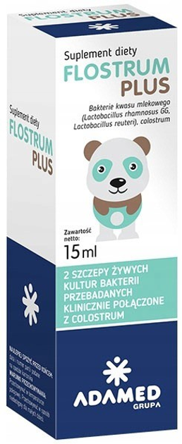 Харчова добавка Adamed Flostrum Plus у краплях 15 мл (5900161006567) - зображення 1