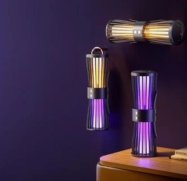 Лампа-ловушка для комаров, ночник, зарядка через USB, LY-936 - изображение 3
