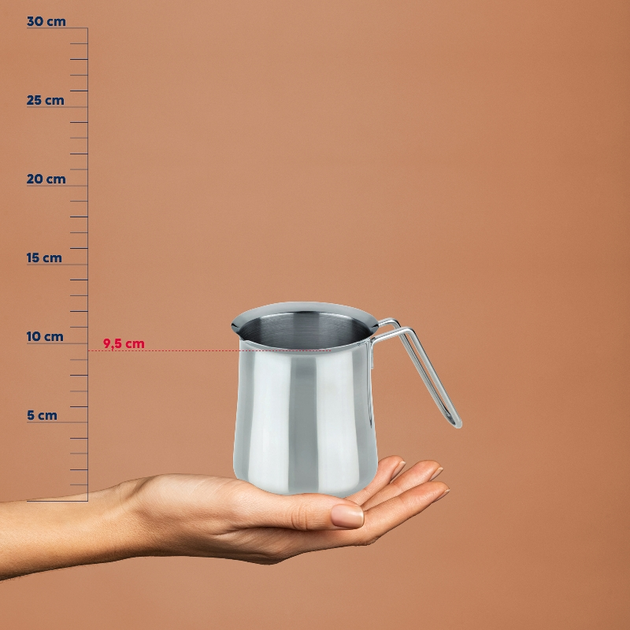 Garnuszek na mleko Kela Herta stalowy (10900) 350 ml (4025457109003) - obraz 3