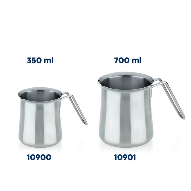Garnuszek na mleko Kela Herta stalowy (10900) 350 ml (4025457109003) - obraz 6