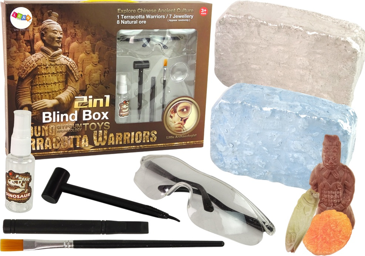 Zestaw archeologiczny LEAN Toys Kryształy i Skarby 13006 (5905323212077) - obraz 2