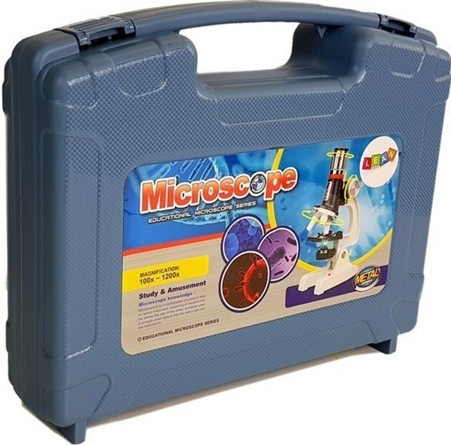 Zestaw edukacyjny LEAN Toys Mikroskop dla badacza 6868 (5905214971007) - obraz 1