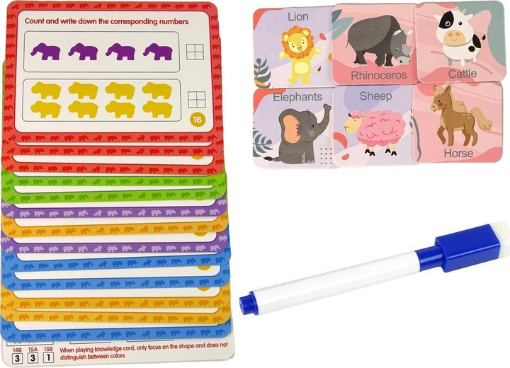 Sorter LEAN Toys 60 elementów 14701 (5905515351423) - obraz 3