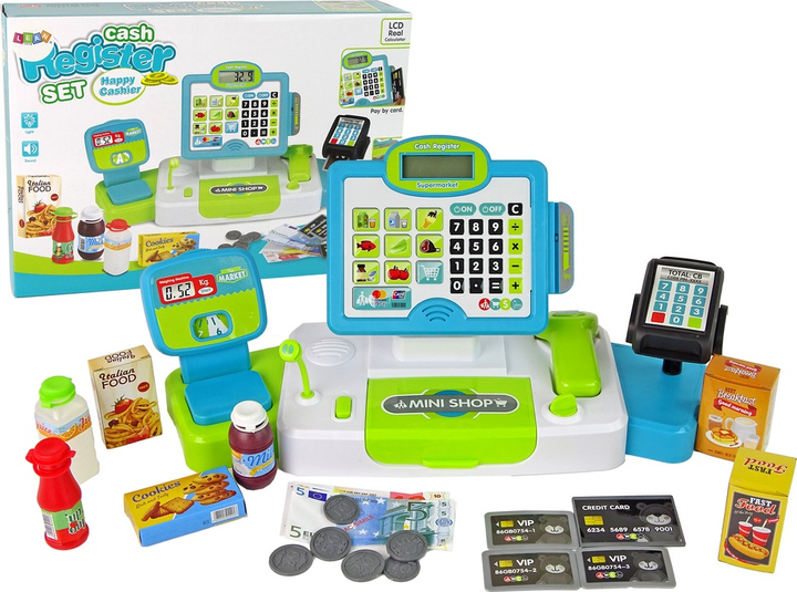 Набір LEAN Toys Пластикова касова каса 15623 (5905679071601) - зображення 2