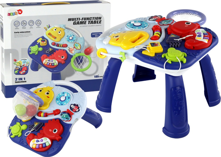Stolik edukacyjny 2w1 LEAN Toys 17671 (5905991005216) - obraz 2