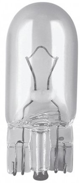 Набір автомобільних лампочок Hella Standard W5W 12 В 10 шт (8GP003594121) - зображення 2
