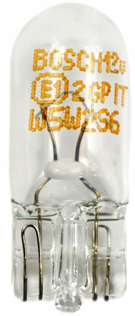 Zestaw żarówek samochodowych Bosch Pure Light W5W 12 V 2 szt (1987302206) - obraz 2