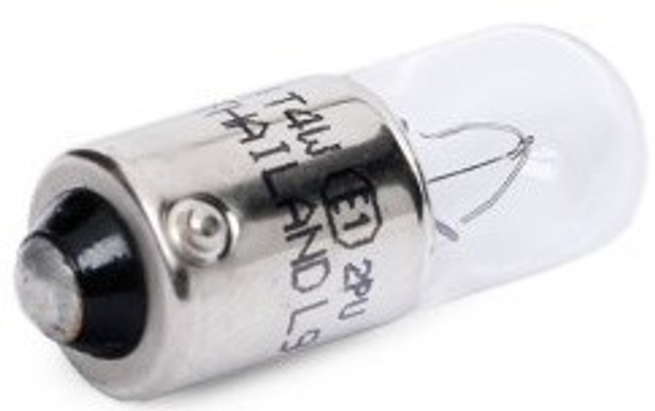 Zestaw żarówek samochodowych Hella Standard T4W 4 W 12 V 10 szt (8GP002067121) - obraz 2