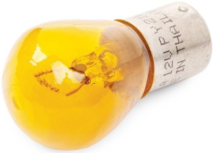Набір автомобільних лампочок Hella Standard PY21W 12 В Помаранчева 10 шт (8GA006841121) - зображення 3