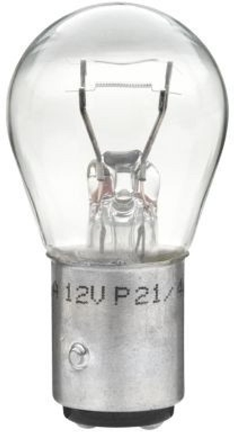 Zestaw żarówek samochodowych Hella Standard P21/4 W 12 V 10 szt (8GD004772121) - obraz 2
