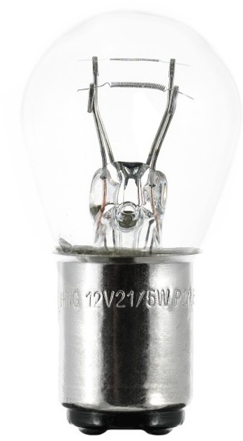 Zestaw żarówek samochodowych Cardos Accessories P21/5W 12 V 10 szt (K2 AOP215) - obraz 2