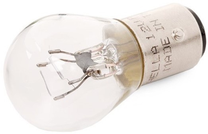 Zestaw żarówek samochodowych Hella Standard P21/4 W 12 V 10 szt (8GD004772121) - obraz 3