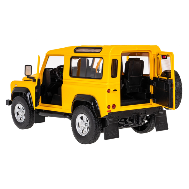 Машинка Rastar Land Rover Defender на радиоуправлении 1:14 желтый 78400 - Фото 2 Машинка Rastar Land Rover Defender на радиоуправлении 1:14 желтый 78400 - изображение 2