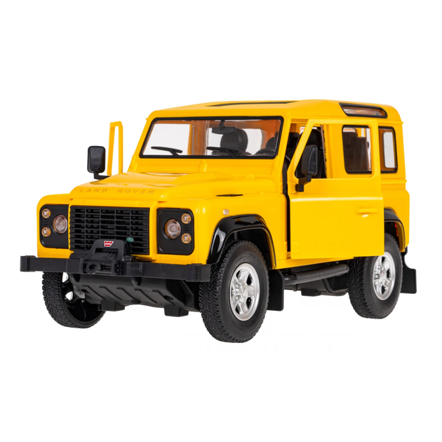 Машинка Rastar Land Rover Defender на радиоуправлении 1:14 желтый 78400 - Фото 6 Машинка Rastar Land Rover Defender на радиоуправлении 1:14 желтый 78400 - изображение 6